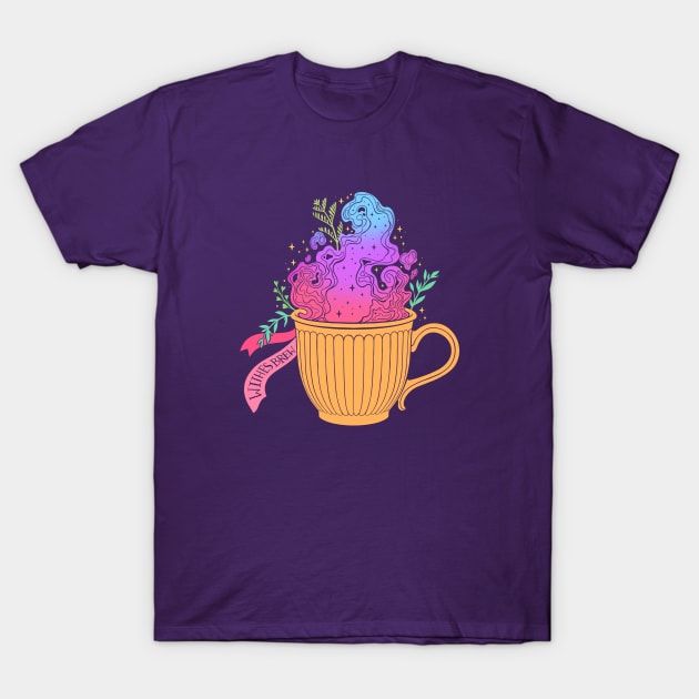 Witches Brew T-Shirt by OccultOmaStore